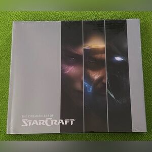 THE CINEMATIC ART OF STARCRAFT BOOK:NEW SEALED.